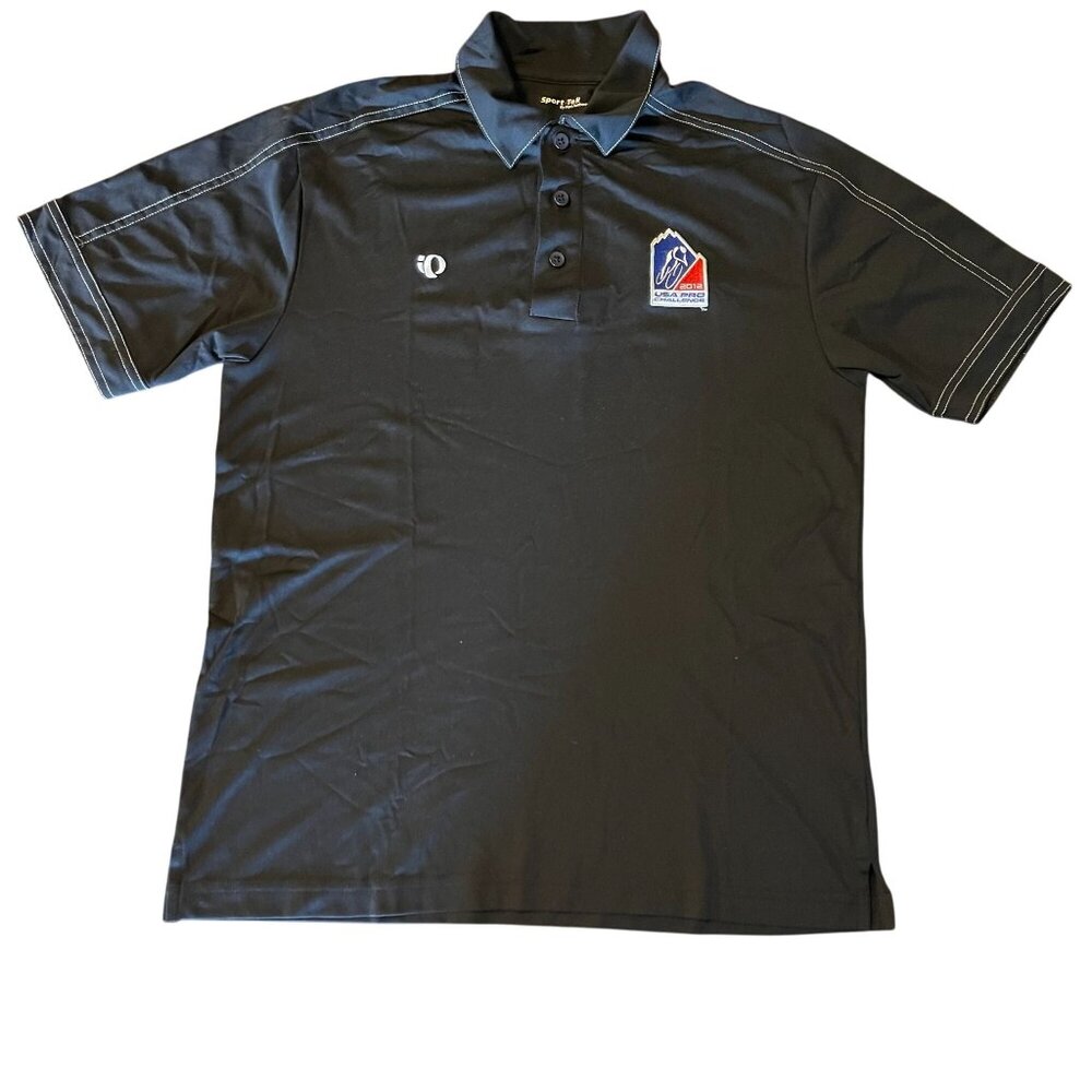 2012 USA Pro Challenge Sport-Tek Polo Shirt M Black By Port‎ Authority